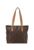 Cabas Piano, &pound;520, Handbags, Brown, Canvas, Front view